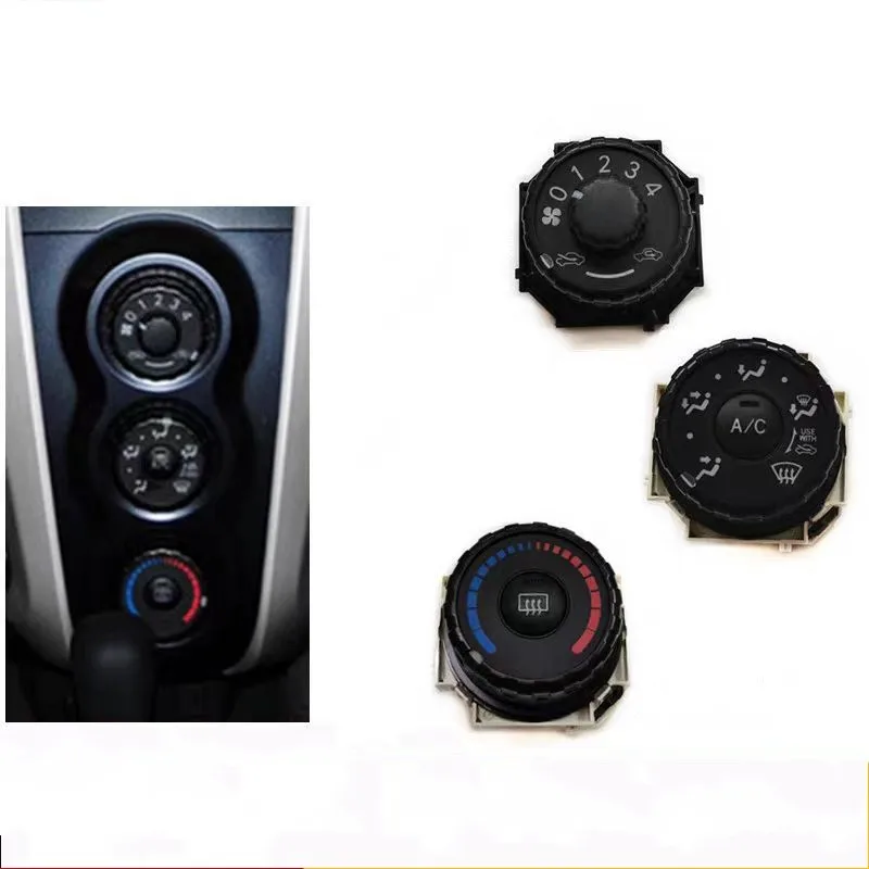 

Car Air Conditioning Control Switch AC Wind Speed Heating and Cooling Switch Knob for Toyota Yaris 2008-2013