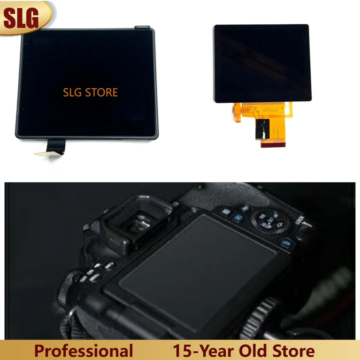

Original New Touch LCD Screen Display For Nikon D7500 Hinge Cable with Backlight & Frame Flip Bracket Assy PartsCamera Part
