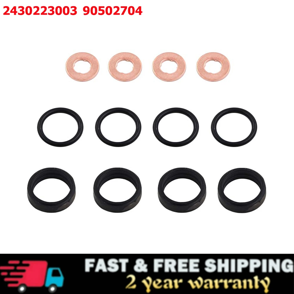 

2430223003 90502704 Fuel Injector Seals Washers O-Ring Kits For Opel Vauxhall Vectra Astra G 90500732 821675