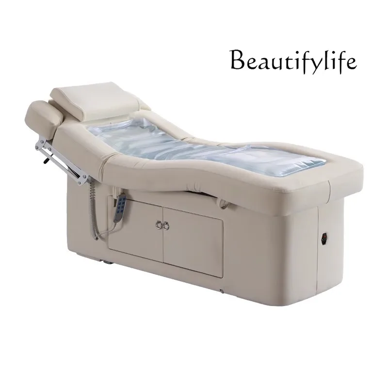 High-end electric spa electric beauty bed beauty salon special lifting latex massage bed physiotherapy