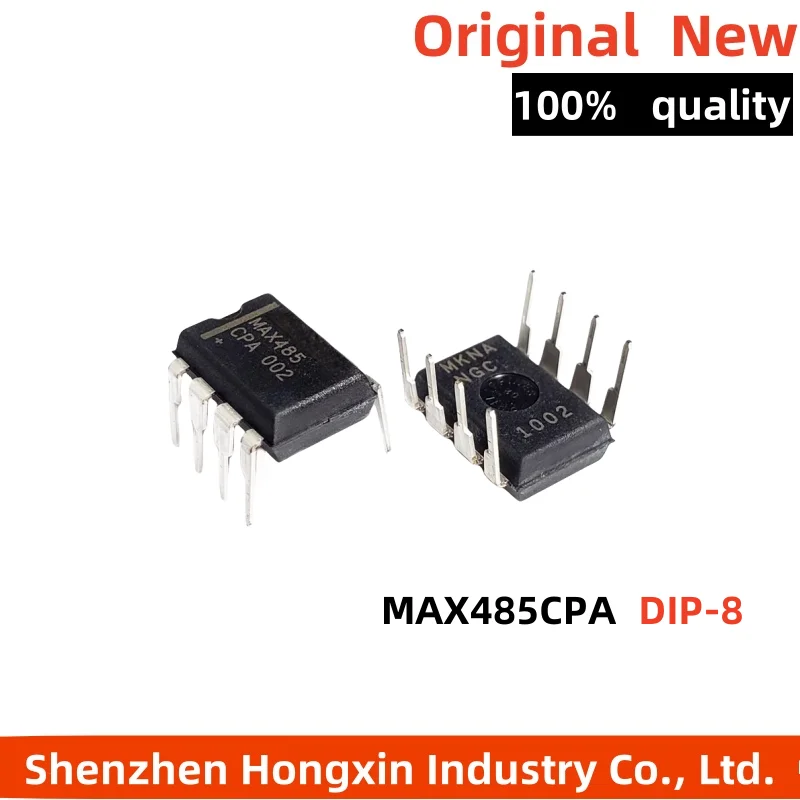 

10pcs new MAX485CPA MAX485EPA direct insertion DIP-8 communication transceiver chip MAX485