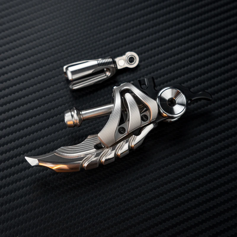 WANWU EDC Steel Bone New Aluminum Alloy Mechanical Composite Metal