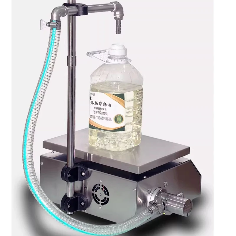 Digital Control Liquid Filling Machine Magnetic Pump Acid-alkali Solvent Chemical Corrosion-resistant High Flow Filling Machine