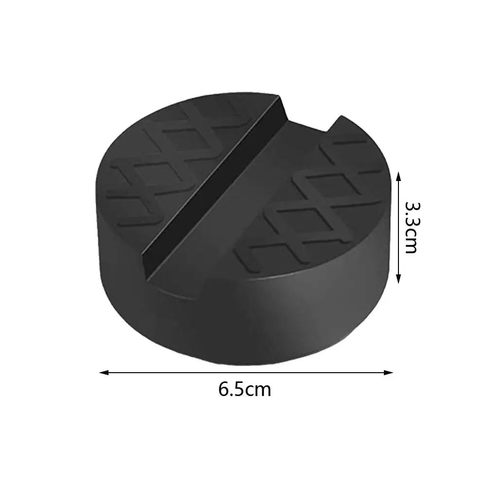 Universal Car Jack Rubber Pads Lift Jack Stand Pad Floor Slotted Car Jack Rubber Pad Frame Protector Adapter Jacking Tool