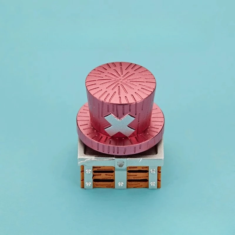 One Piece Ruffy Chopper Ace Hut Persönlichkeit mechanische Tastenkappe kreative Anime Peripheriegeräte zweidimensionale Marshal Tastaturkappe – Detail 7