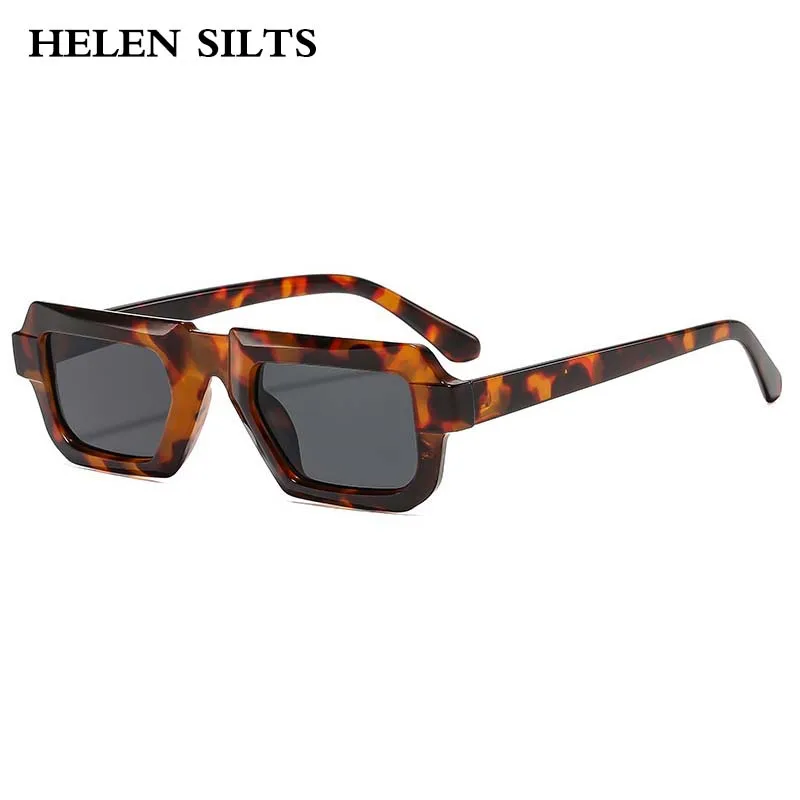 

Vintage Brand Designer Square Sunglasses Women 2025 Popular Luxury Sun Glasses Men Punk Hip Hop Shades UV400