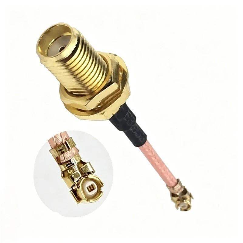 IPX to SMA Cable U FL to SMA Female Pigtail RG178 RF Coaxial Jumper for WiFi Card Router