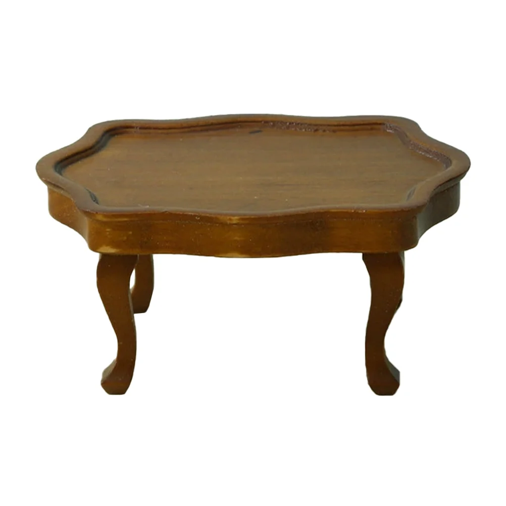 

Coffee Table Furniture For Kitchen Miniature Desk Living Room Small Space Decor Miniature Table Decor Accessories Playset