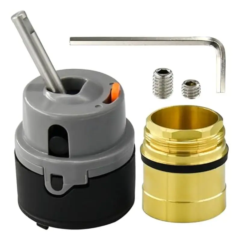 

AUAU-RP50587 Cartridge For Delta DST Single Handle,For Kitchen&Lavatory Single Handle Faucet Valve,Include RP51503 Bonnet Nut