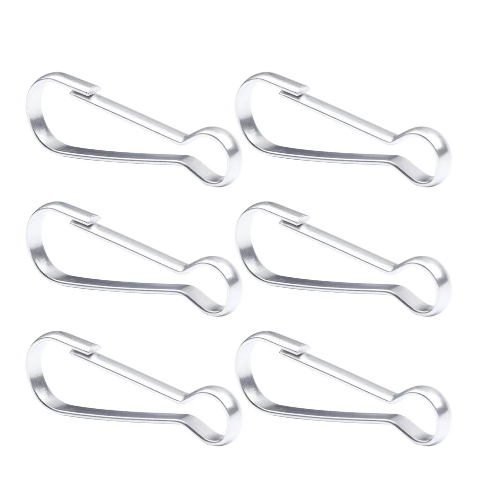 15 Pcs 50MM Flag Pole Snap Clip Hooks Stainless Steel Flagpole Attachment Durable Outdoor Flagpole Accessories