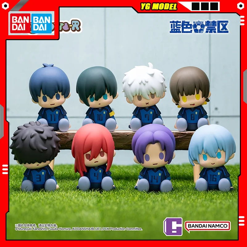 

Bandai BLUE LOCK Action Figures Model Sitting Posture Nagi Seishiro Rin Itoshi Chigiri Hyoma Q-version Doll POTEPOTTE-R Original