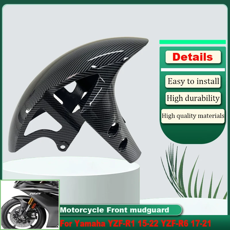 

For Yamaha YZF-R1 2009-2022 YZF-R6 2017-2021 MT-10 2016-2024 Motorcycle Accessories Front mudguard, mudguard, dust cover ﻿