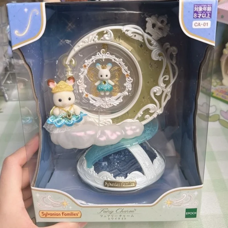 

In Stock Original Sylvanian Families Fairy Charm Twilight Decor Stand Exquisite Figurine Birthday Surprise Gifts For Firends