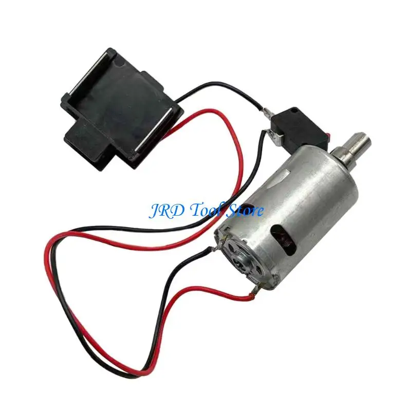 A2UD 21V Cordless Blower Motor Assembly Replacements Part With Plugs Switching Fit for Tool Durability Metal Plastic Materials
