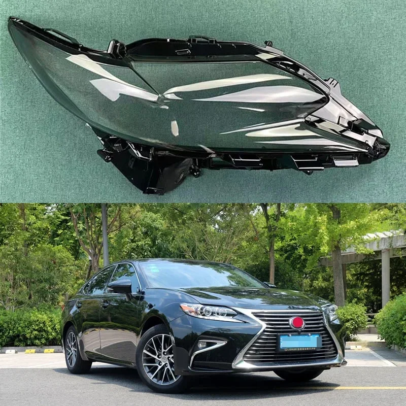 

For Lexus ES300 2015 2016 2017 Car Accessories Headlight Cover Transparent Headlamp Shell Replace The Original Lampshade