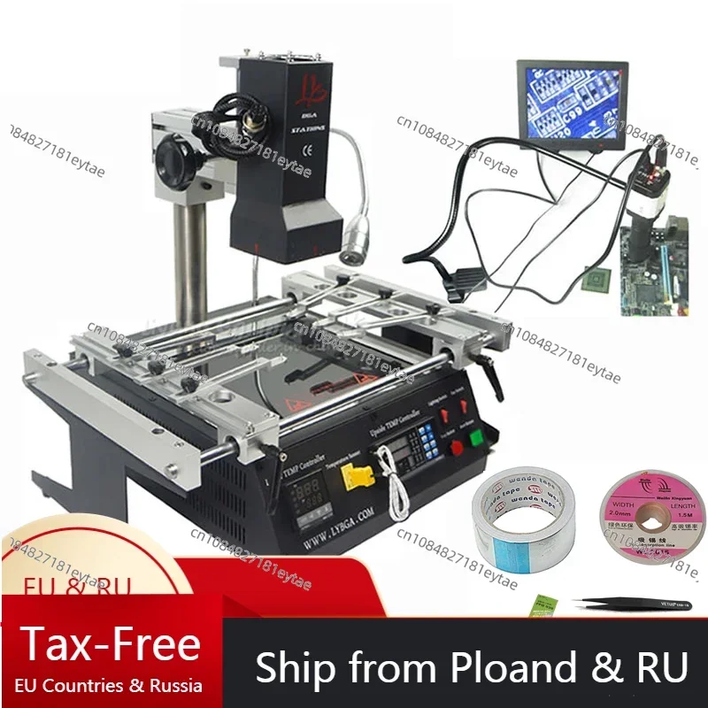 IR6500 V.2 Infrared BGA Rework Station Reballing Machine with CCD Camera System for Motherboards Repairing