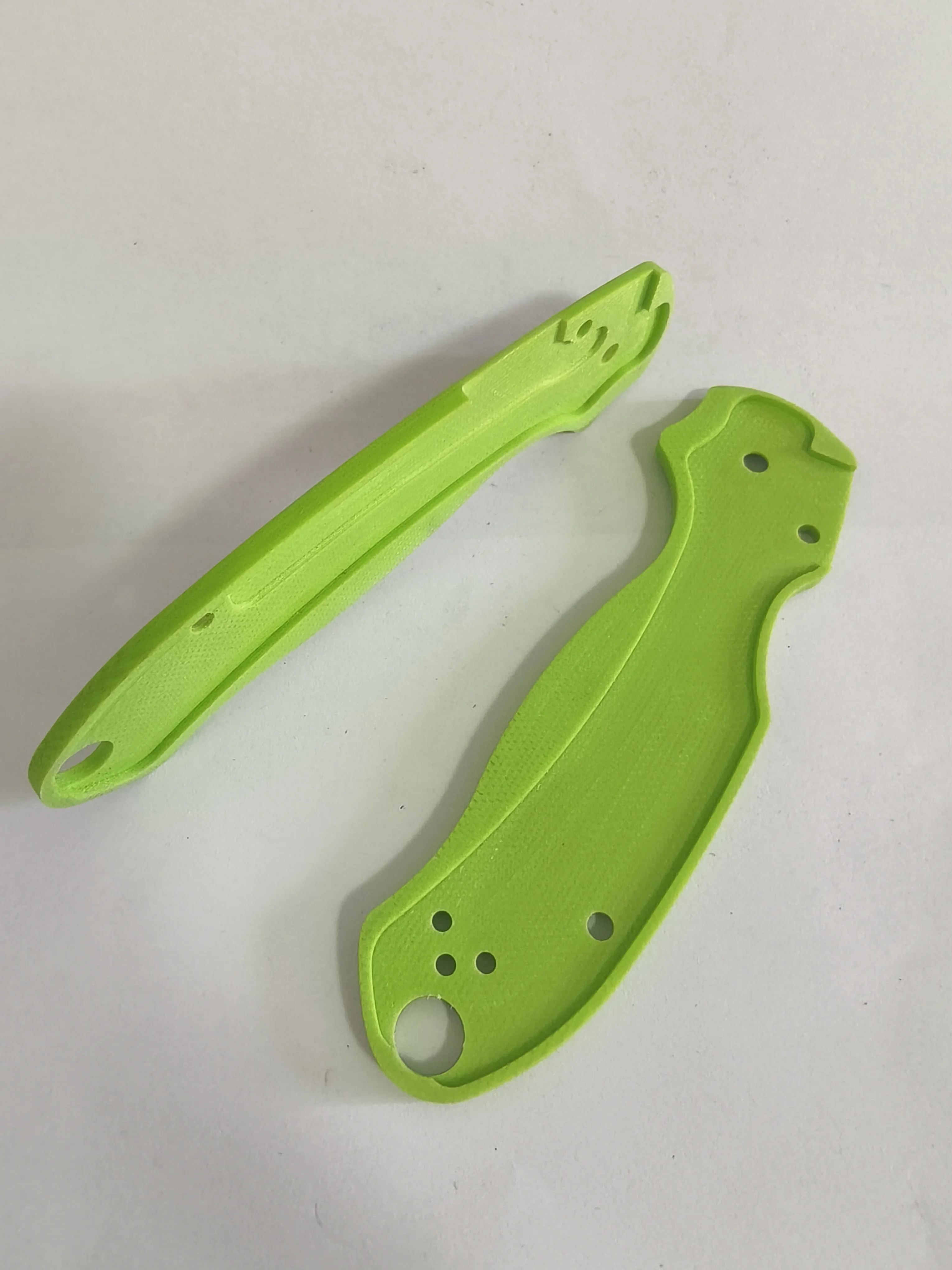 New 1Pair G10 Handle scales for Spyderco Para 3 / C223 Handle Patch