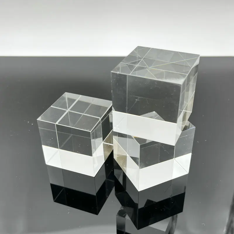 High-Performance Polarizing Beamsplitter Prism For Pico Projectors, Thin Film Coated K9 Glass Optical Cube