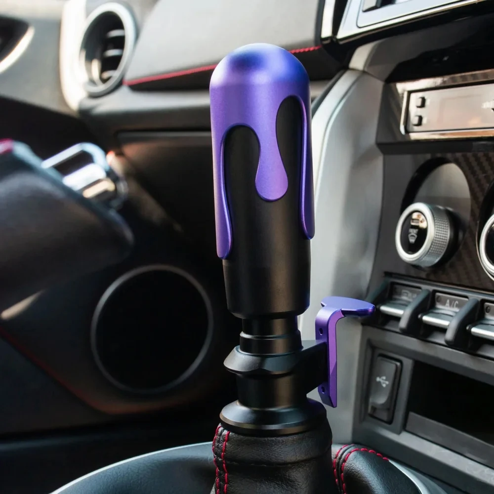 LW Style Verstellbarer Auto-Schaltknauf mit Rückwärtsgang-Hebel und Verriegelung, passend für Subaru BRZ Toyota FT86 GT86 – Detail 1