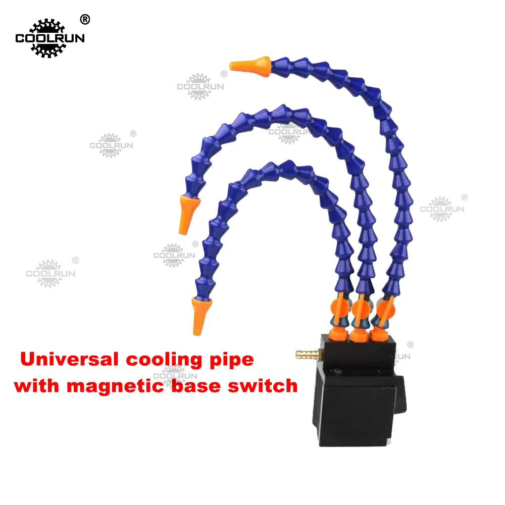 Coolrun 1/4' Male Thread 300/400/500mm Universal Cooling Pipe with Magnetic Base Switch