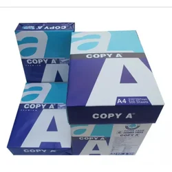 Manufacturers 70gsm 75gsm 80gsm Hard  A4 Copy Bond Print Letter Legal Long Size Draft Double White Printer Offi Copy Paper