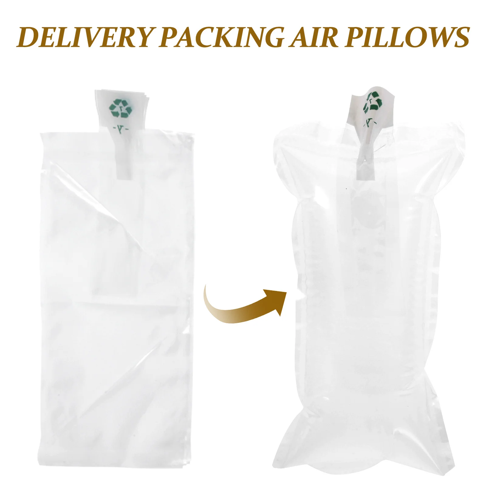 1Set Air Bubble Bag Packing Air Pillows Waterproof Anti-Collision Inflatable Cushions for Delivery Shipping Packing
