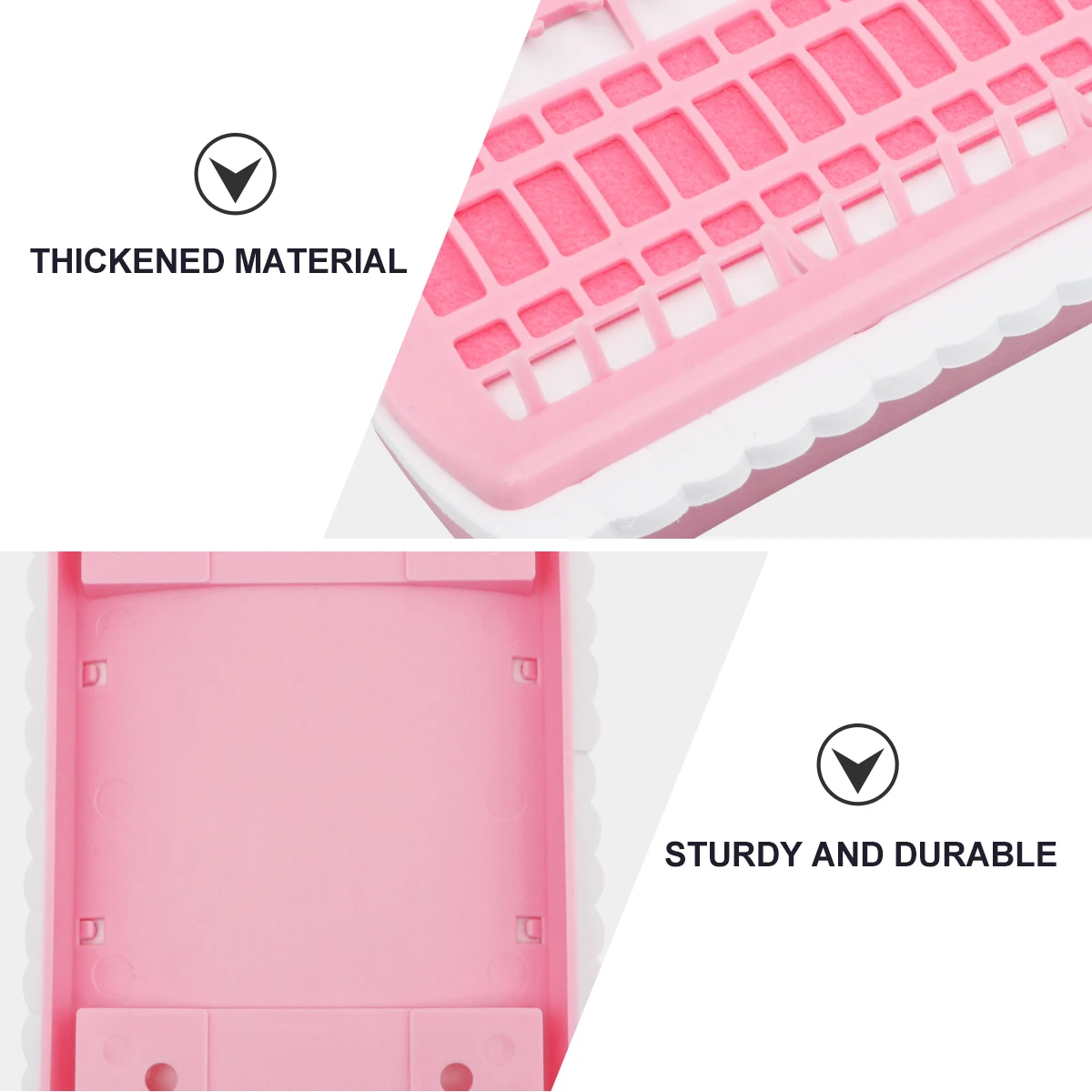 

Plastic Cross Stitch Thread Organizer 30 Positions Floss Card Compact Durable PVC Embroidery Holder Cards