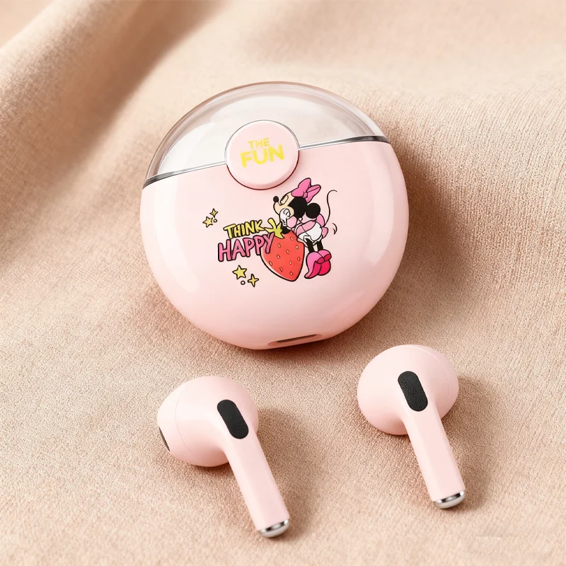 Neue Disney Stitch Angel Q50 HiFi Surround Sound Headset Drahtlose Bluetooth Kopfhörer Smart Touch Kopfhörer Lange Batterie Lebensdauer