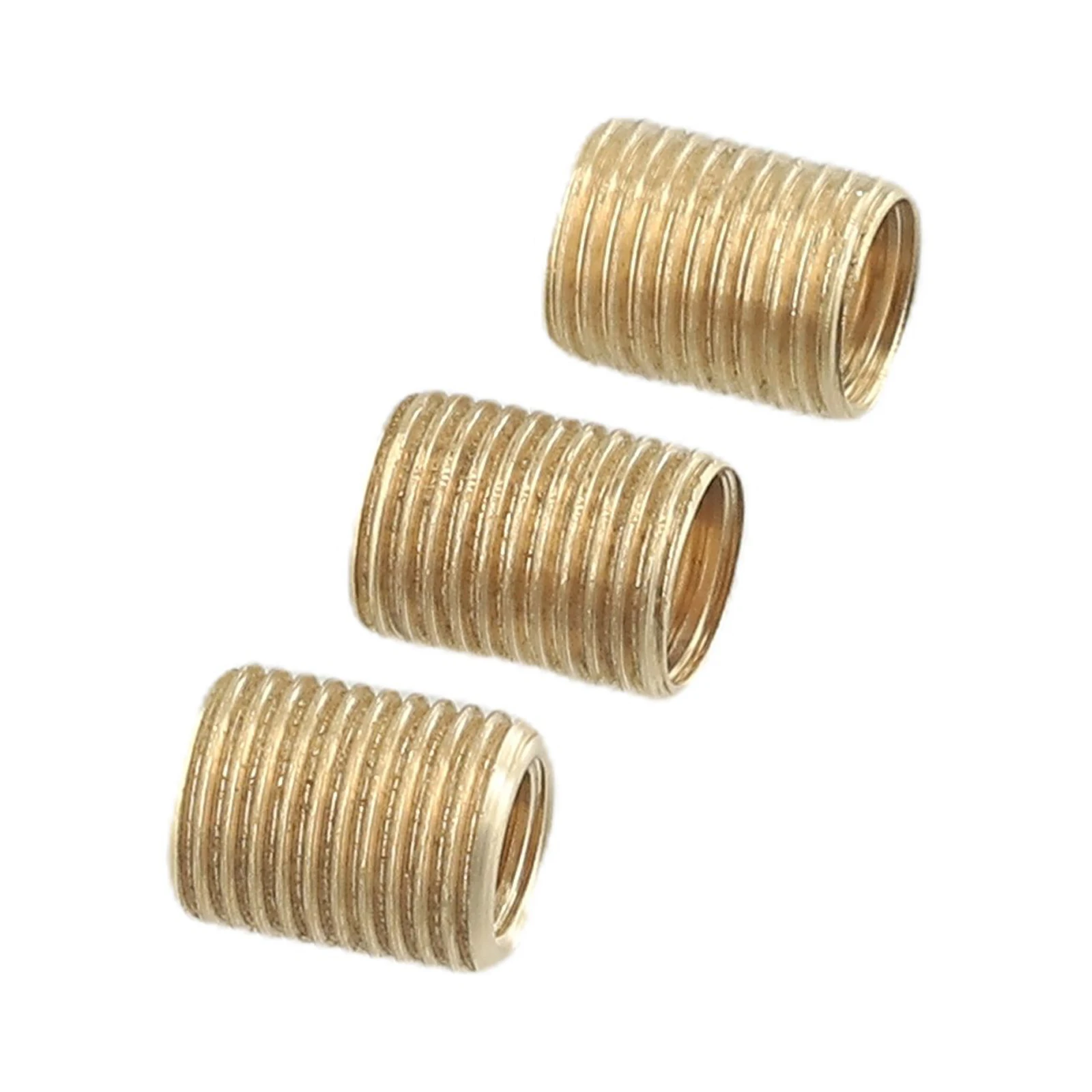 Perilla de cambio aplicable a M12x1.25, adaptadores de rosca, tamaño de tuerca de cambio, accesorios de engranaje flexibles, juego práctico, nuevo, dorado, 3 piezas