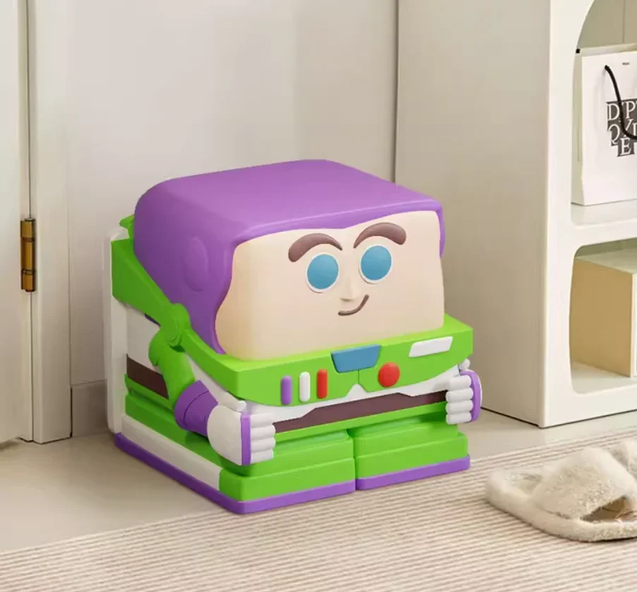 

[VIP] Buzz Lightyear change shoe stool Resin ornament Action figure Creatives tool toys statue collection model room decoration
