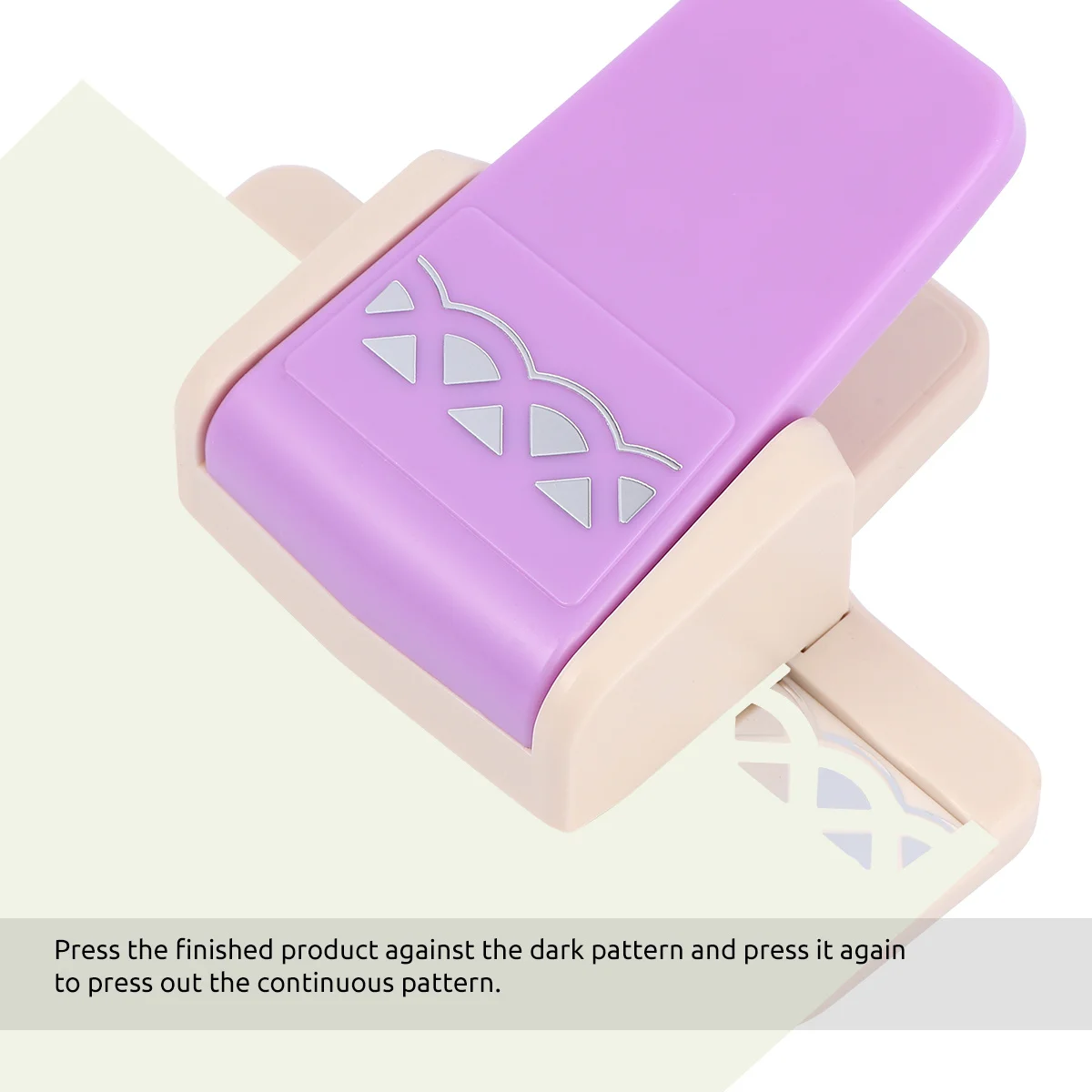 1 قطعة الحرفية # قاطع يدوي صغير منقوش بلون عشوائي لسكرابوكينغ يمكنك صنعه بنفسك ألبوم بطاقة صنع خرامة الورق سكرابوكينغ #6