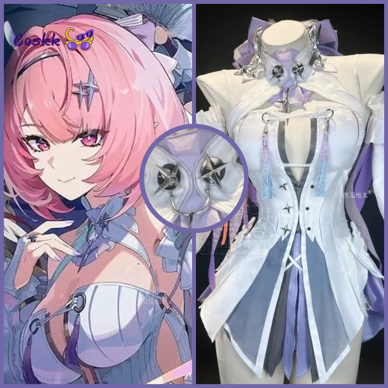 Cosplay Anime Pink Hair - Disfraz de Cosplay de Remielle de