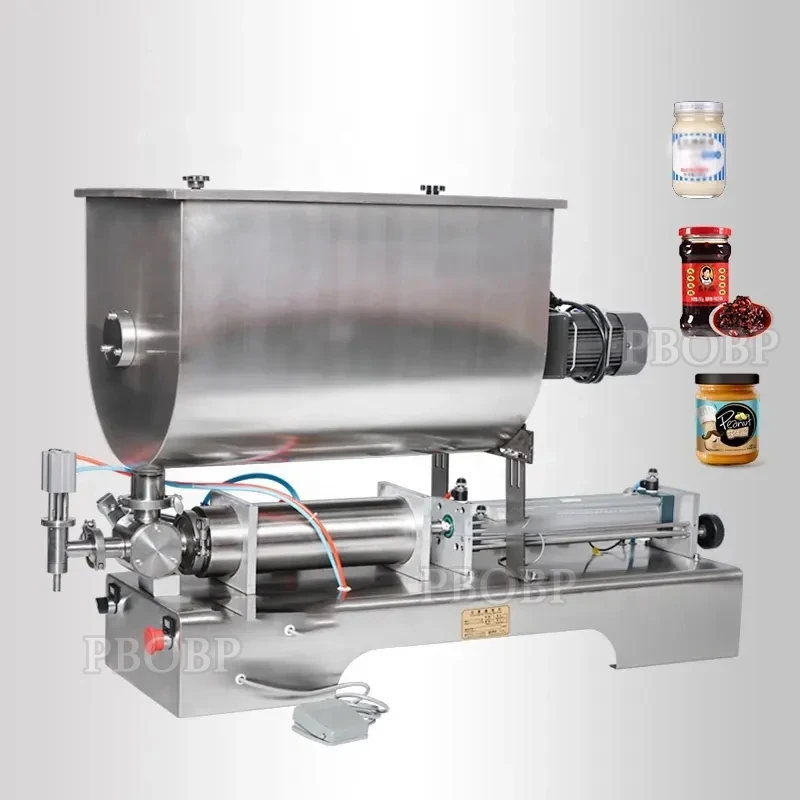 Including Tariffs U-type Filling Machine Stand Mixer Sauce Bagging Machine Bee Peanut Butter Bagging Machine