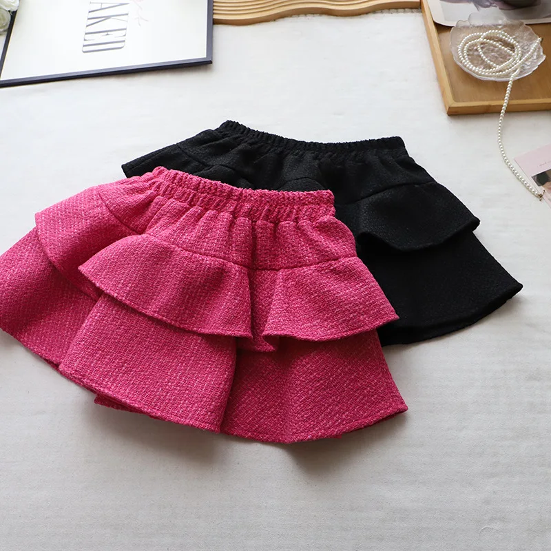 Hoge Taille A-lijn Rok Vrouwen Herfst Winter Nieuwe Elastische Taille Plaid Anti-Licht Uitlopende Taart Rok Princ Sle casual