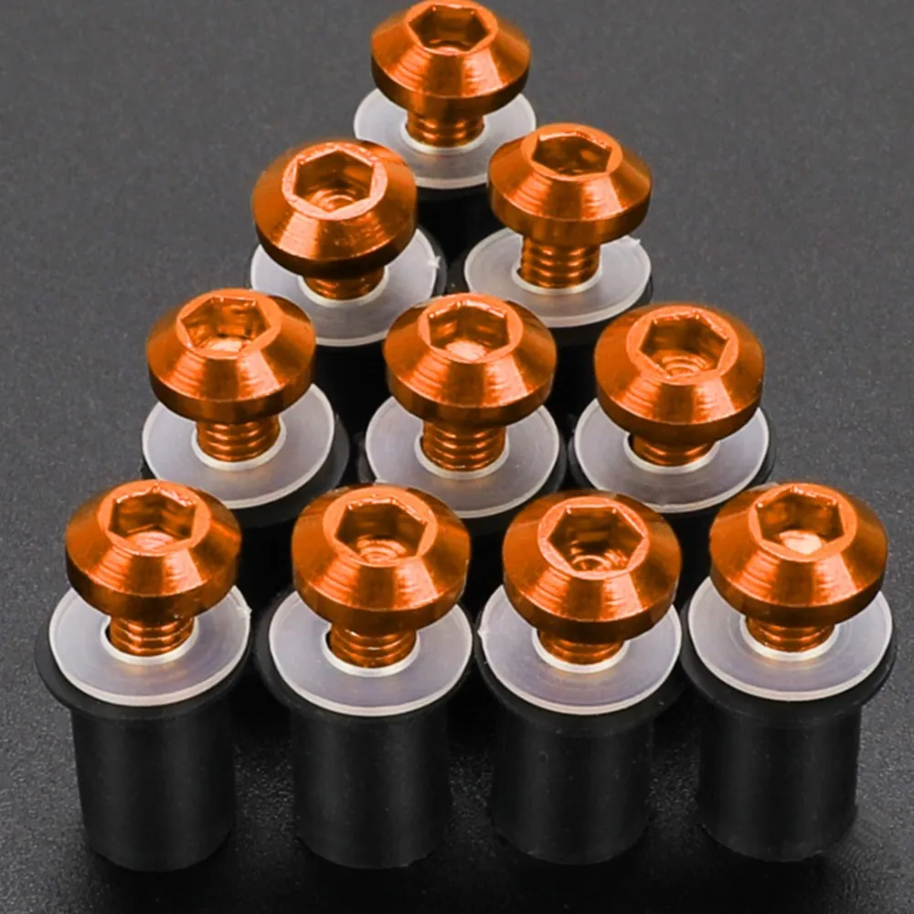 

10PCS Fairing Screen Fasterners Bolts For 390 790 890 950 990 1050 1090 1190 1290 Adventure R S Windscreen Windshield Screw Kit