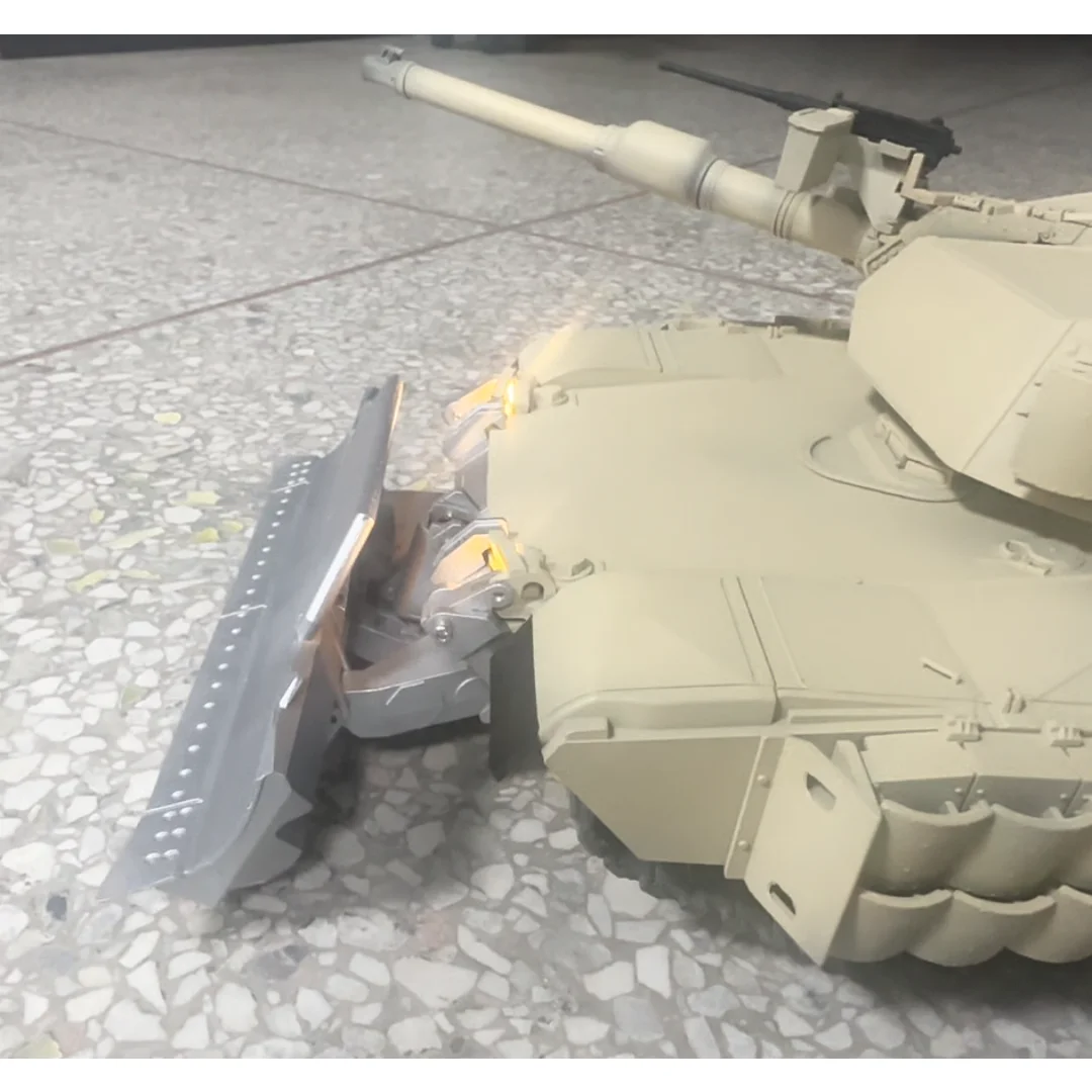 1/16 헨롱 원격 제어 군용 탱크 아브람스 M1A2 3918 TK16 메인보드 모델 업그레이드 부품용 전기 금속 블레이드