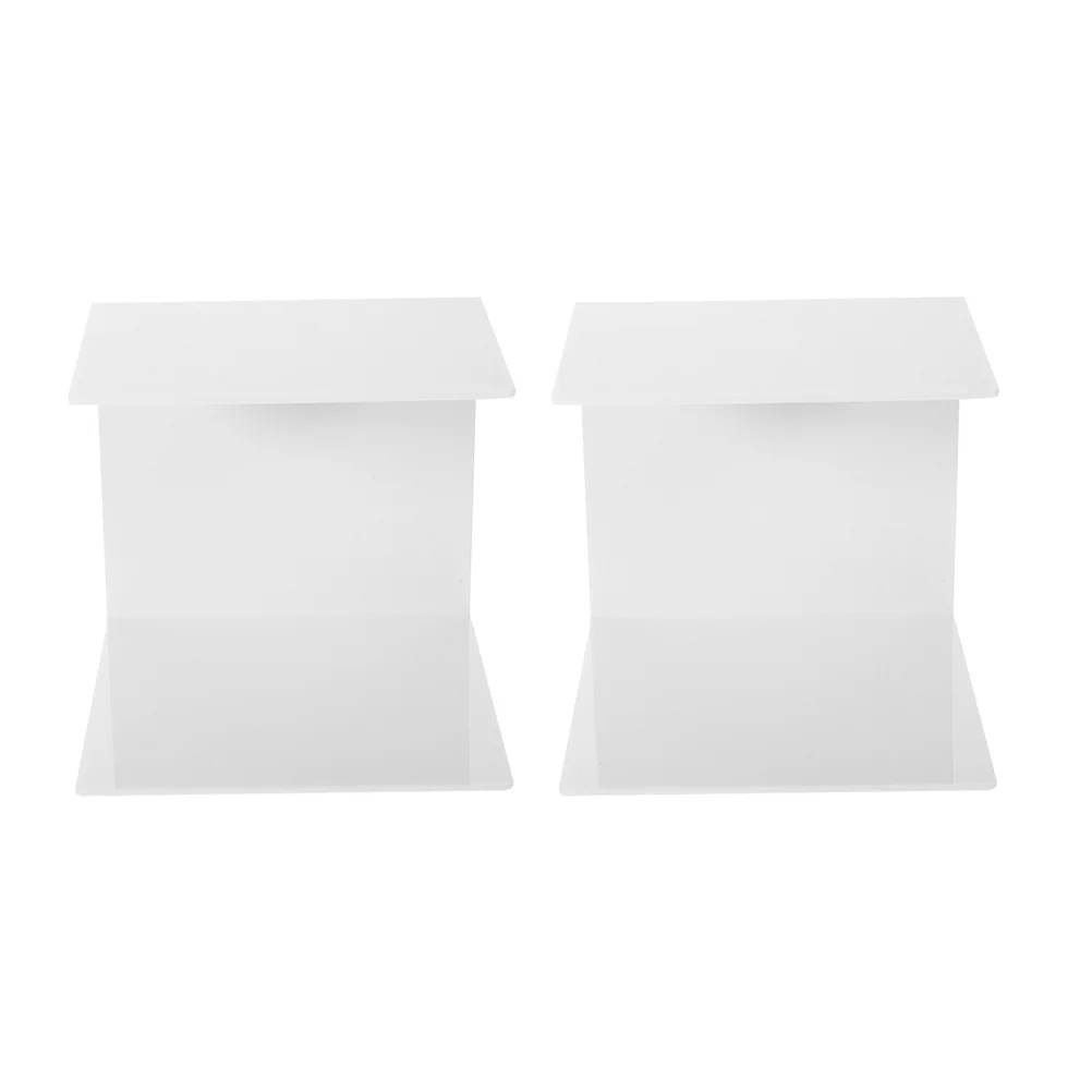 

2Pcs Eyelash Extension Pillow Holder White Lightweight Lash Tech Supplies Organizer Storage Display Stand White Display Shelf
