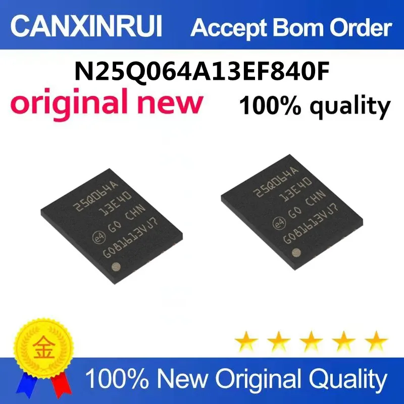 25Q064A QFN package N25Q064A13EF840F memory IC chip spot hot sale good quality