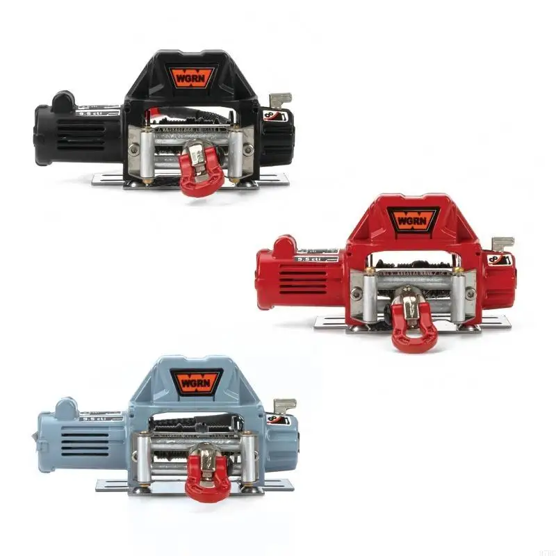 97BC 1/10 R/C Climbing Car Winch Rescue Set Modification Part for Crawler WGRN SCX10