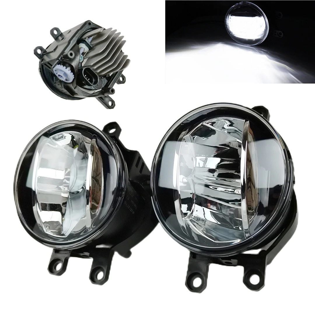 

Pair LED Fog Lights Driving Lamps For Toyota Camry Corolla RAV4 Yaris Lexus 81210-06070 81220-06070