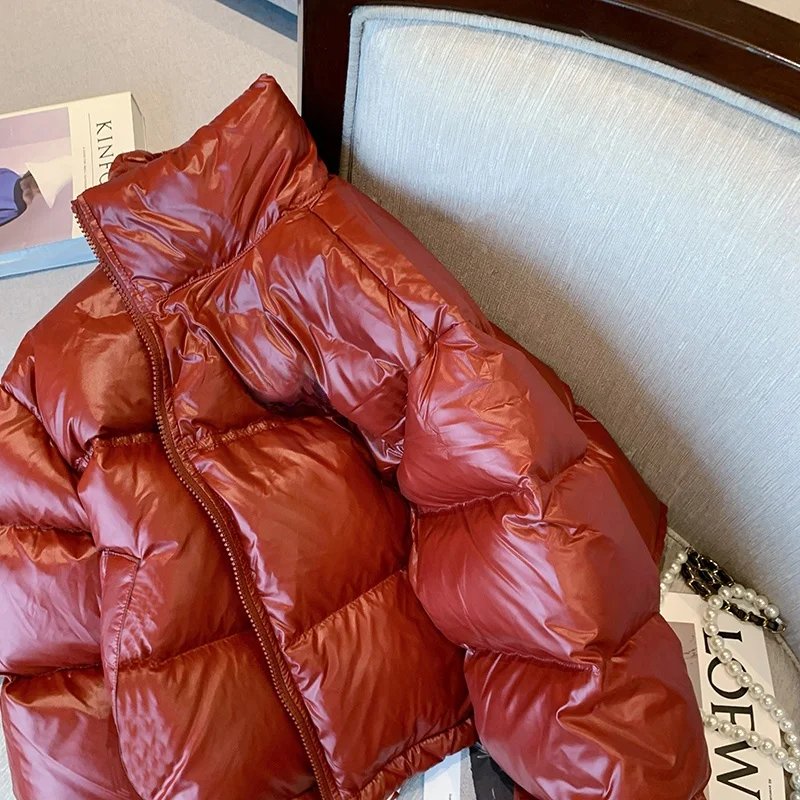 Cisas 新年レッド イニオルト コットン ジェイエット レディース 冬用 シエンド 小さいサイズ 高級感 ベースボール スレ コート