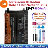 2025 Years 100% Orginal BP47 4500mAh Battery For Xiaomi Mi Redmi Note 11 Pro Note11+ Note 11 Plus Phone Replacement Batteries