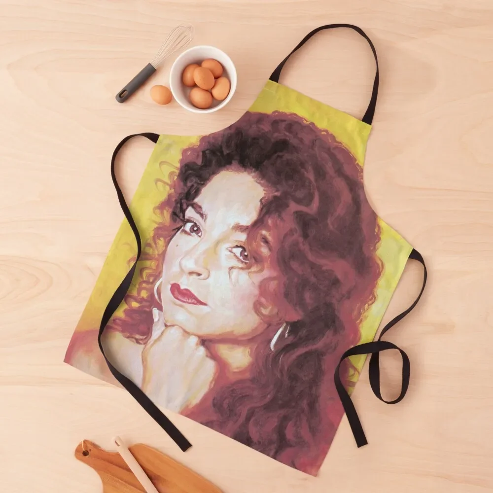 

Gloria Estefan Apron Barista Kitchen Household Items painters restaurant accessories Apron