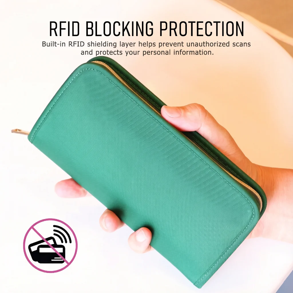 RFIDブロッキングパスポートホルダー トラベルウォレット - Women Accessories List のレビューと価格