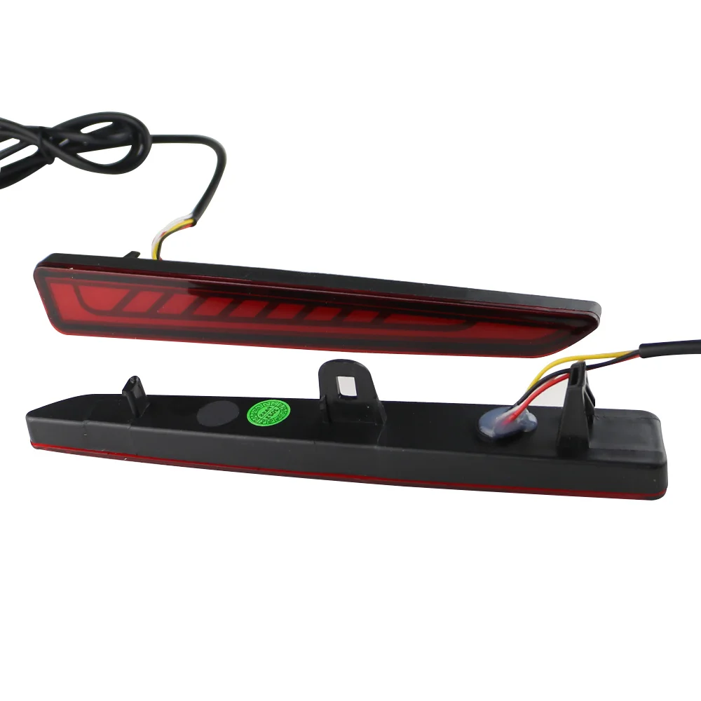 Car Rear Bumper Light for Toyota Raize 2019 2020 2021 2022 Dynamic Turn Signal LED Brake Warning Lamp Reflector 12V Accessories