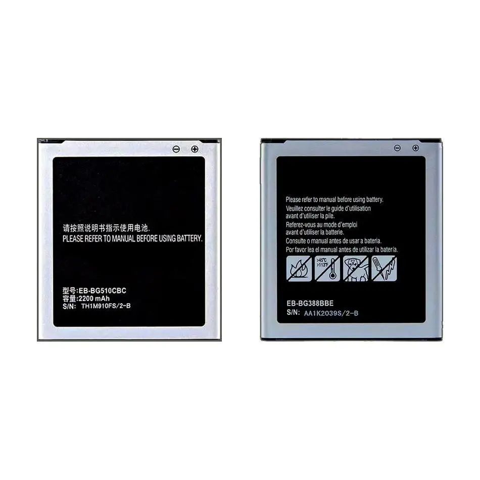 

Mobile Phone Battery 2000-2200Mah EB-BG510CBC EB-BG388BBE For Samsung Galaxy Core Xcover 3 SM-G388 G388f G389f G510 Max