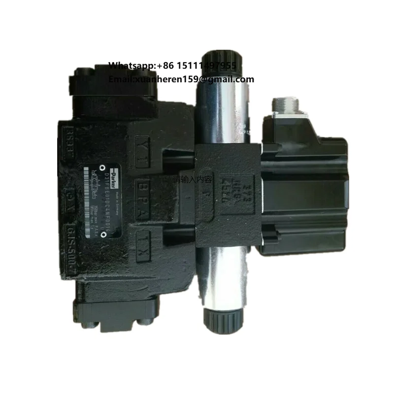 Original Parker D31 D41 D91 D31FB D41FB D91FB Series D31FBE01CC1NF00 Hydraulic Solenoid Proportional pilot Reversing Valve
