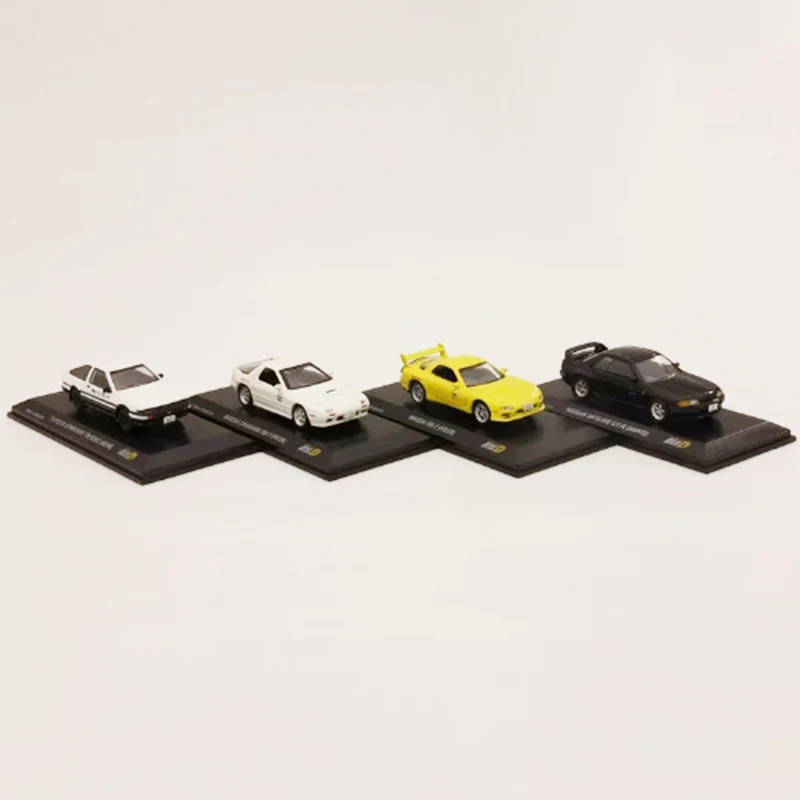 Kyosho Schaal 1:64 TYT AE86 RX7 GTRR32 Legering Simulatie Automodel Statische collectie Versierd Vakantiegeschenken Speelgoed Souvenir Cadeau