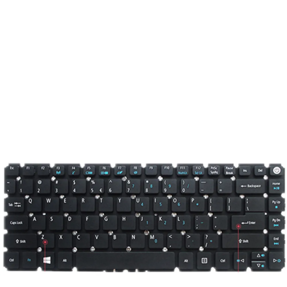 Laptop Keyboard For ACER For Aspire ES1-433 ES1-433G Black US English Layout