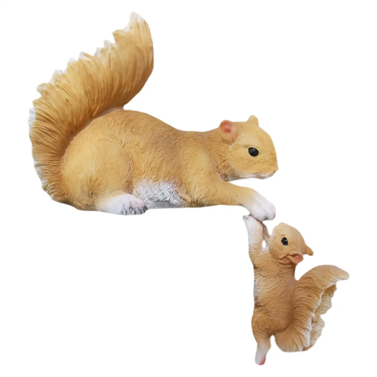 Statue Animal Figurine Christmas Gifts Waterproof Collection Housewarming Gifts for Desktop Lawn Garden Indoor Ornaments